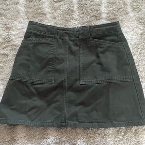 BDG (Urban Outfitters) Army Green Mini Skirt